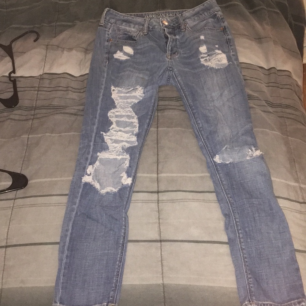 American eagle boyfriend jeans size 4